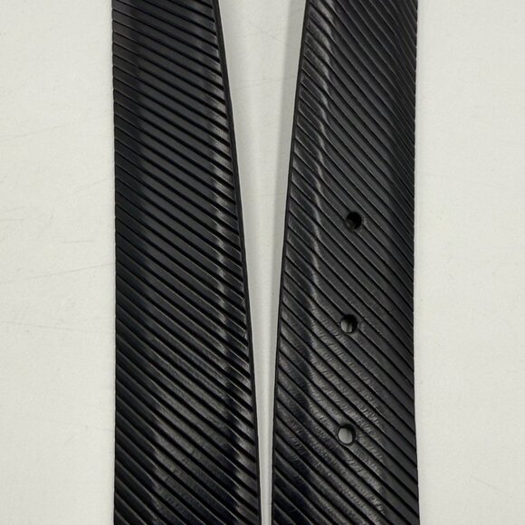 Remo Tulliani Italian Calfskin Leather Belt Mens Size 34 Black Dress Casual - Picture 9 of 9